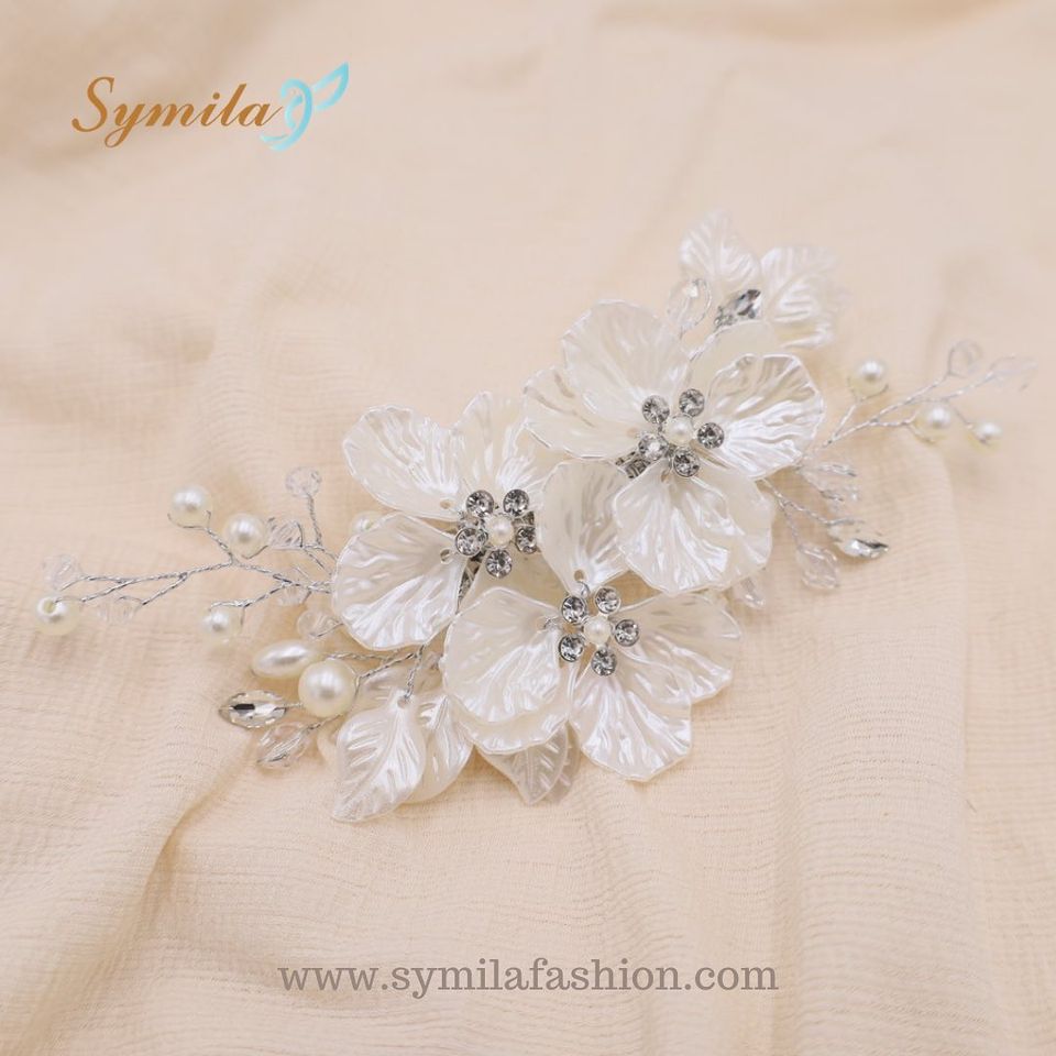 5 Tips for Choosing Your Bridal Hair Clips - Symila Fashion