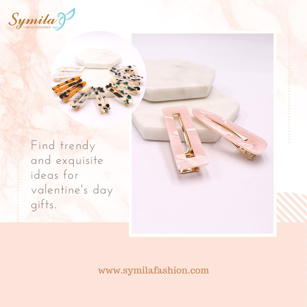 Cute Hair Clips That Are Perfect for Your Valentine Day - Symila Fashion