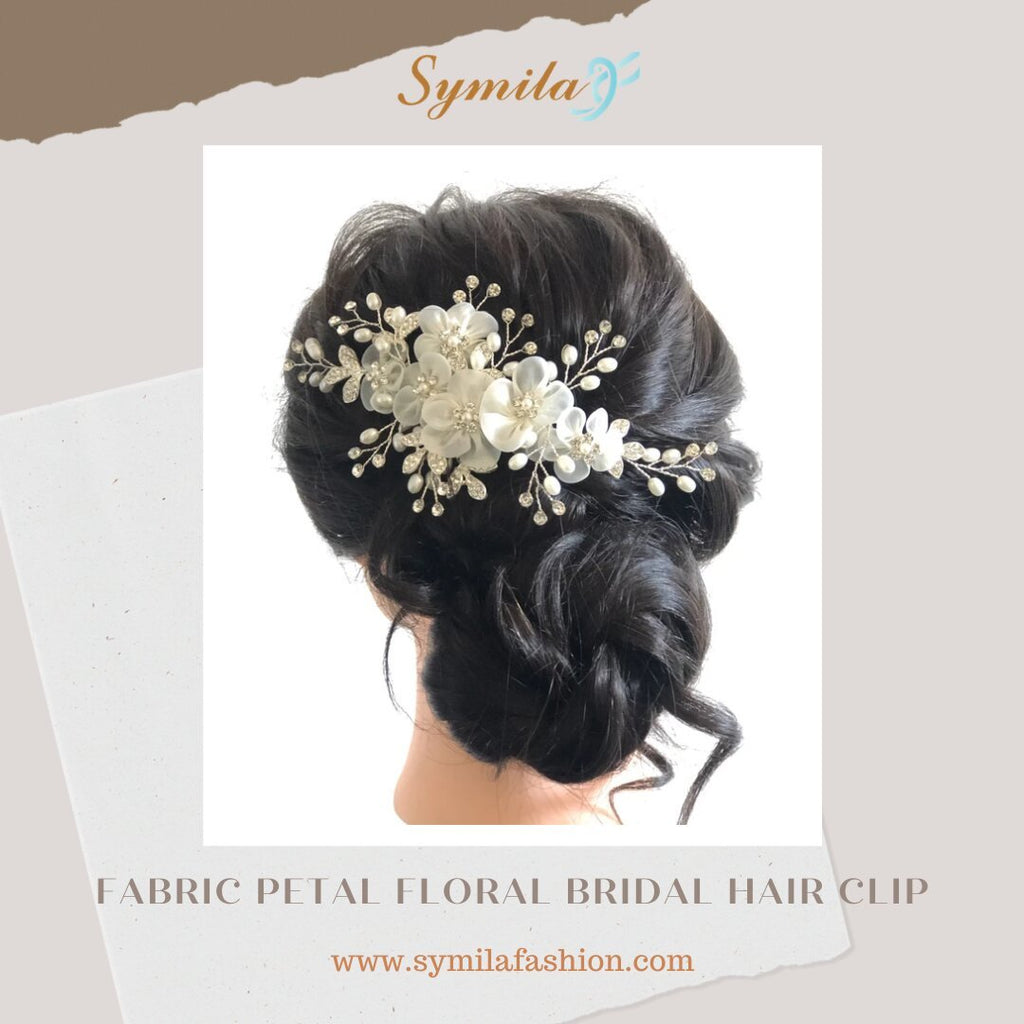Get Beautifully Designed Wedding Day Hair Accessories - Symila Fashion