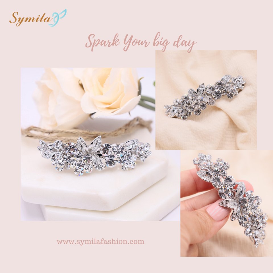 The Essentials of Buying Hair Clips and Barrettes for Your Wedding - Symila Fashion