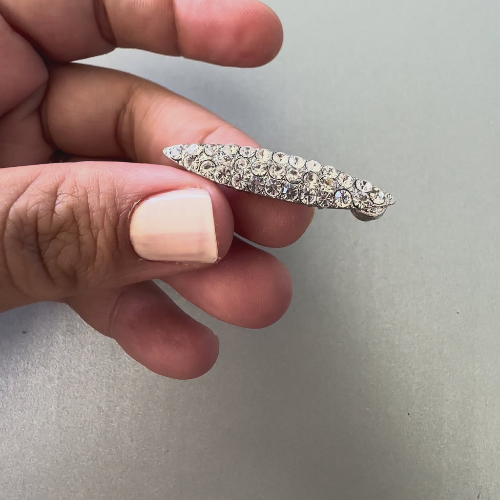 crystal magnetic hair clips Symila