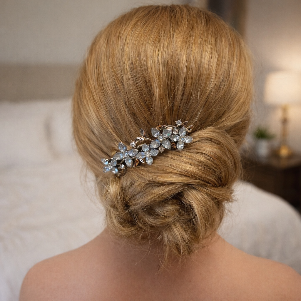 Elegant Crystal Hair Barrettes & French Barrettes | Symila | Symila