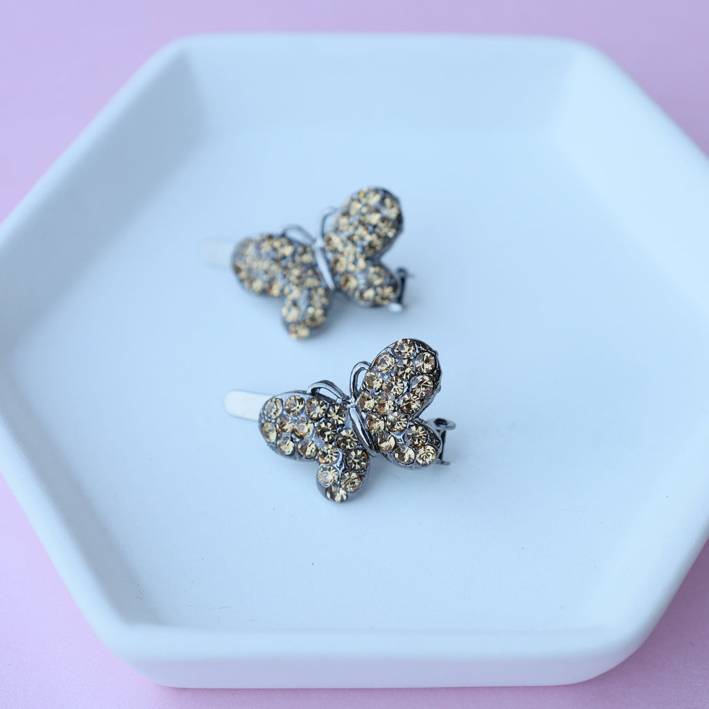 Butterfly Magnetic Hair pin (Set of 2) - Symila Fashion