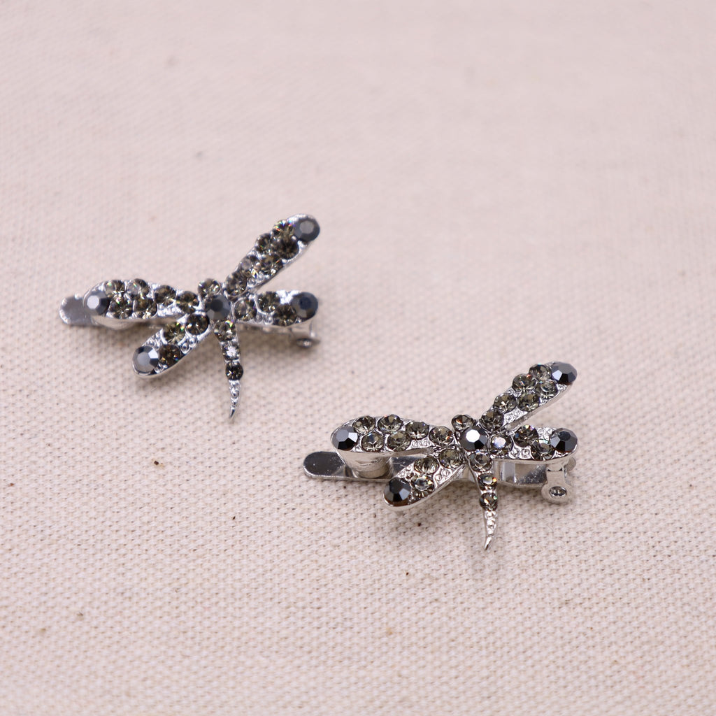 Dragonfly Magnetic Hair Clips (Set of 2) - Symila Fashion