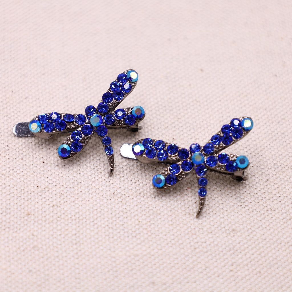 Dragonfly Magnetic Hair Clips (Set of 2) - Symila Fashion
