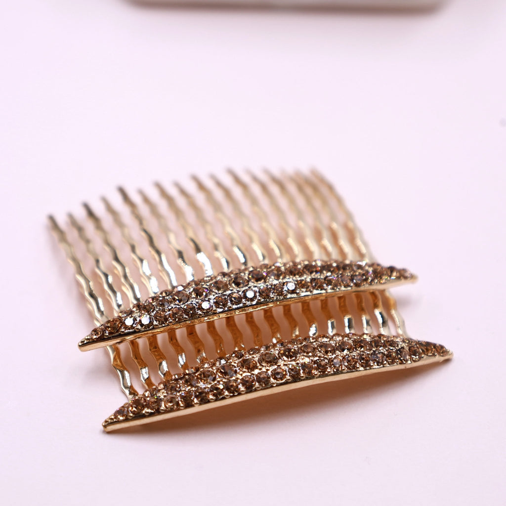 Gold Hair Comb Set - Symila Fashion