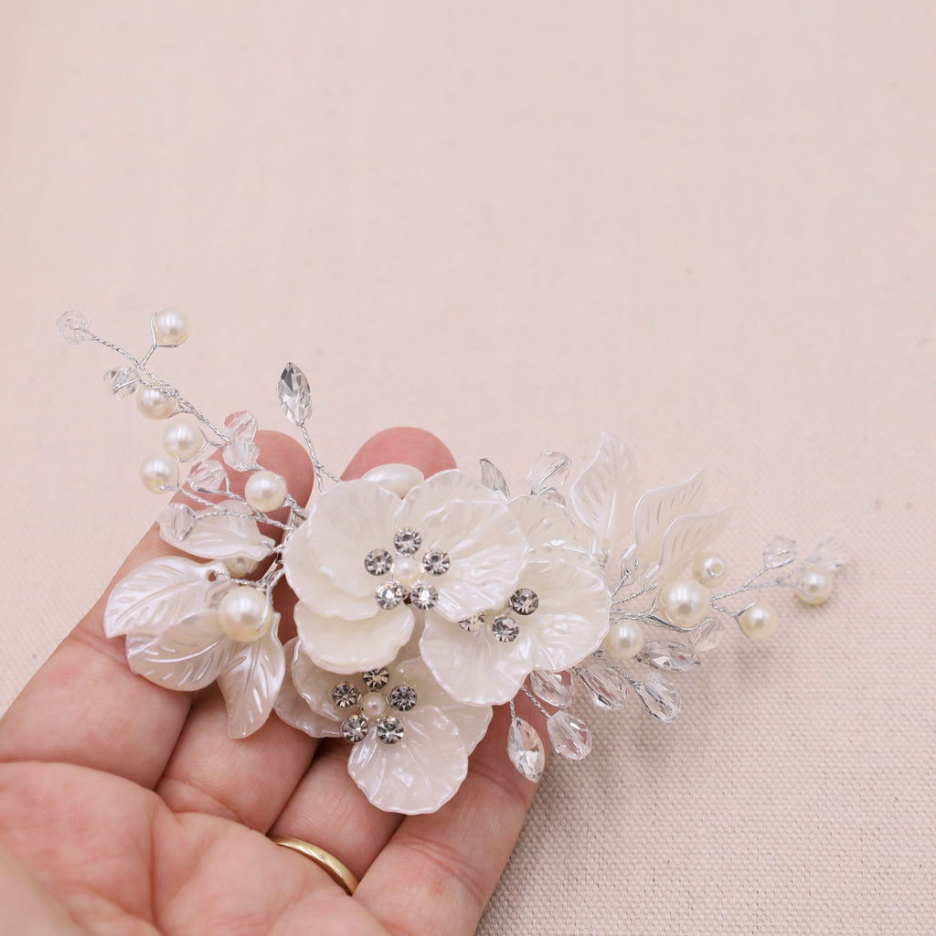 Perfect wedding hair accessory for brides, bridesmaids, and mothers of the bride/groom