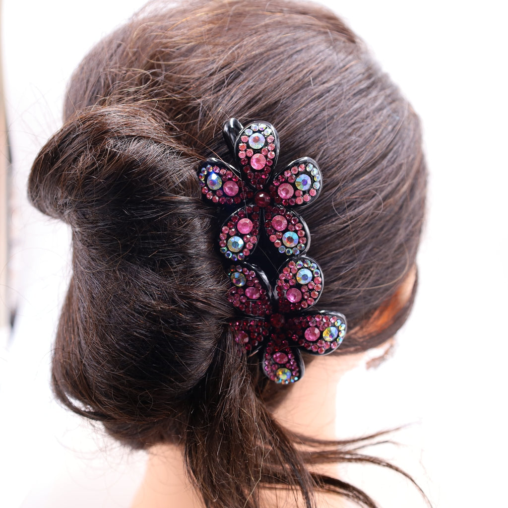 Stylish hair accessory that doubles as a comb
