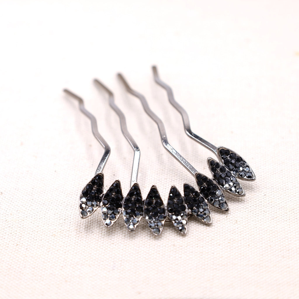Versatile black hair stick - an essential accessory for modern and trendy hairstyles